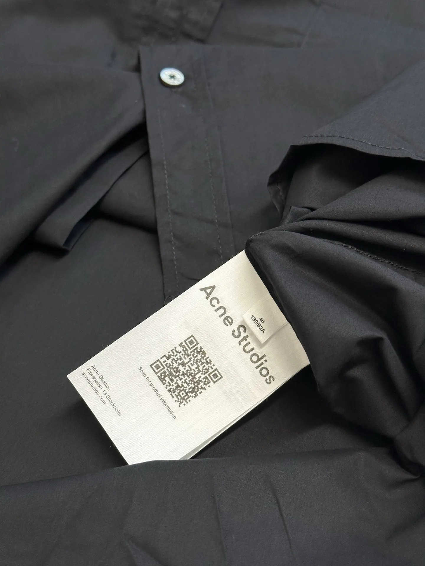 Ac ， Black ， ， ， 。 ， Acne Studios ， ， 。 ， ， 。 ， 。 size：44.46.48.50